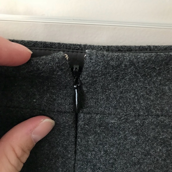 J Crew gray Pencil Skirt - Picture 3 of 5
